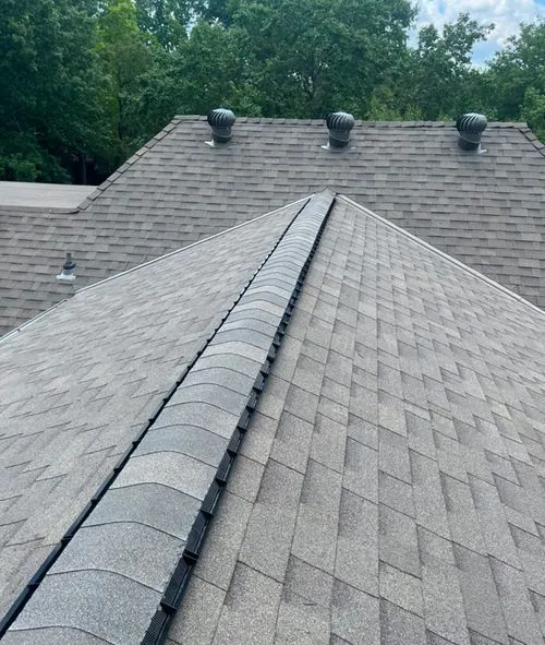 Easton Roofing completed project in the Kansas City metro